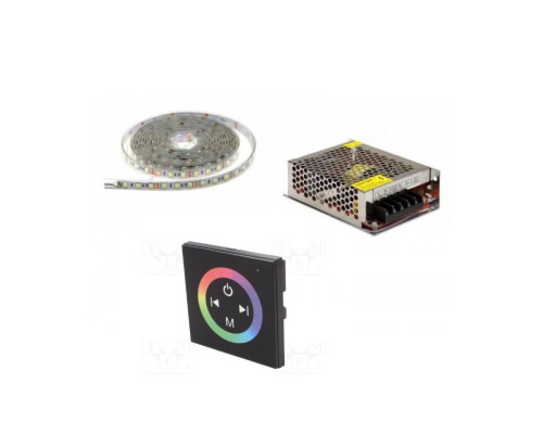 Светодиодное освещение RGB для бани (комплект 2м) Светодиодное освещение RGB для бани (комплект 2м)