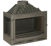 Каминная топка Invicta 700 Selenic левое боковое стекло с шибером (10 кВт)