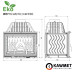 Каминная топка KAWMET W17 (16.1 kW) EKO Каминная топка KAWMET W17 (16.1 kW) EKO