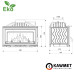Каминная топка KAWMET W16 (9.4 kW) EKO Каминная топка KAWMET W16 (9.4 kW) EKO