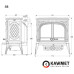 Чугунная печь Kawmet Premium S8 (13,9 kW) Чугунная печь Kawmet Premium S8 (13,9 kW)