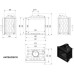 Каминная топка Kratki ANTEK DECO 10 Каминная топка Kratki ANTEK DECO 10