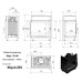 Каминная топка Kratki MAJA 12L BS DECO Каминная топка Kratki MAJA 12L BS DECO