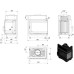 Каминная топка Kratki MAJA 12P BS DECO 