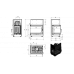 Каминная топка Kratki ZUZIA 16 L BS DECO