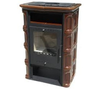 Керамическая печь Nordflam CORIA BROWN Керамическая печь Nordflam CORIA BROWN