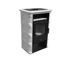 Керамическая печь Nordflam CORIA WHITE Керамическая печь Nordflam CORIA WHITE