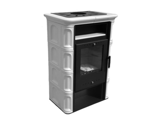 Керамическая печь Nordflam CORIA WHITE