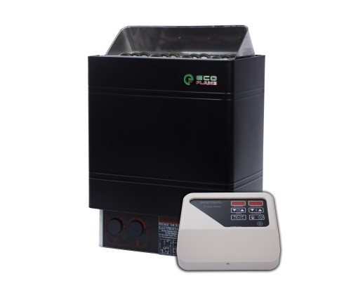 Электрокаменка EcoFlame AMC 60 D (6 кВт) + пульт CON4