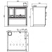Печь кухня Plamen Plamen Termo Glas Печь кухня Plamen Plamen Termo Glas