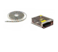 Светодиодное освещение для бани LED - белый цвет (комплект 2м)