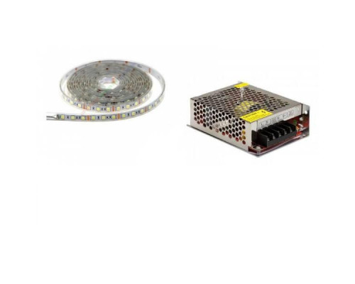 Светодиодное освещение для бани LED - белый цвет (комплект 1м)