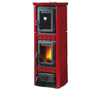 Печь камин Nordica Gaia Forno (бордовая) Печь камин Nordica Gaia Forno (бордовая)