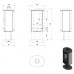 Отопительная печь Kratki Koza AB S/N/O Glass Отопительная печь Kratki Koza AB S/N/O Glass