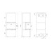 Каминная топка Defro Home INTRA XSM C ver. COMPACT 1 Черная