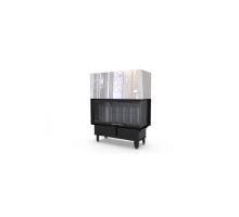Каминная топка Defro Home INTRA LA BP G (черный шамот)