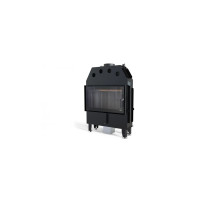 Каминная топка Defro Home INTRA ME SLIM (черный шамот)