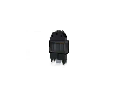 Каминная топка Defro Home INTRA SM BP SLIM (черный шамот)