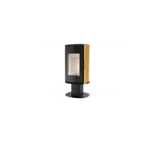 Стальная печь Defro Home ORBIS TOP Золотая Стальная печь Defro Home ORBIS TOP Золотая
