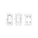 Стальная печь Defro Home OVAL Стальная печь Defro Home OVAL