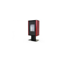 Стальная печь Defro Home SOLUM TOP Красная