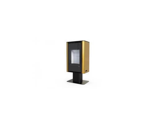 Стальная печь Defro Home SOLUM TOP Золотая