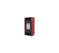 Стальная печь Defro Home SOLUM Красная