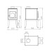 Чугунная печь Dovre 100 CBS Чугунная печь Dovre 100 CBS