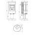 Чугунная печь Dovre ASTRO 4 CB/P Чугунная печь Dovre ASTRO 4 CB/P