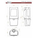 Чугунная печь Dovre SENSE 403 Чугунная печь Dovre SENSE 403
