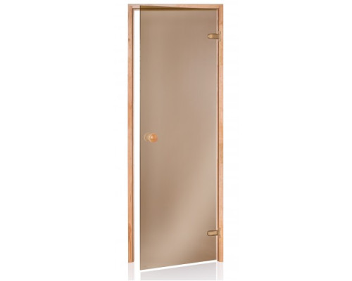 Двери для бани Wood бронза 70х190