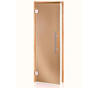 Двери для бани Wood Premium бронза 70х190 Двери для бани Wood Premium бронза 70х190
