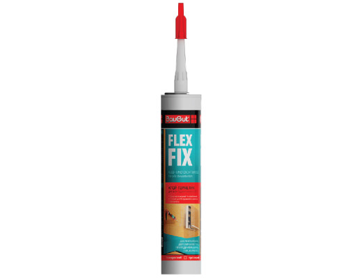 Клей-герметик для соли BauGut Flex Fix 290 мл - Прозрачный
