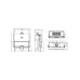 Каминная топка Hitze ARDENTE 120X43.G Каминная топка Hitze ARDENTE 120X43.G