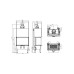 Каминная топка Hitze TRINITY TRI80X35X53 Каминная топка Hitze TRINITY TRI80X35X53