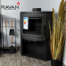 Чугунная печь камин Ravan Deluxe 14 кВт