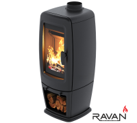 Чугунная печь камин Ravan Incorta 10 кВт