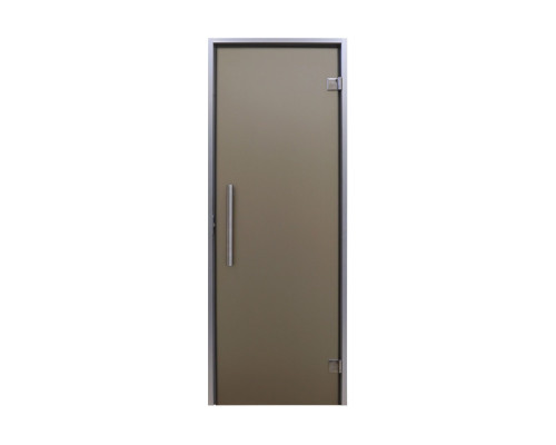 Стеклянная дверь для хаммама Tesli Анталия Sateen RS 1900 х 700