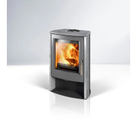 Печь камин Thorma ALVESTA II grey/soapstone Печь камин Thorma ALVESTA II grey/soapstone