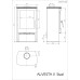 Печь камин Thorma ALVESTA II steel Печь камин Thorma ALVESTA II steel