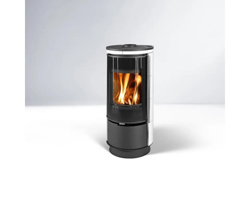 Печь камин Thorma ANDORRA Ceramic EXTRA белый глянцевый Печь камин Thorma ANDORRA Ceramic EXTRA белый глянцевый