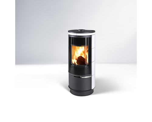 Печь камин Thorma ANDORRA Ceramic PLUS белый глянцевый