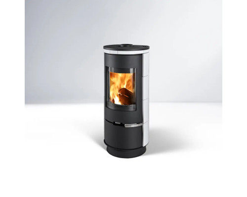 Печь камин Thorma ANDORRA Ceramic STANDARD белый глянцевый Печь камин Thorma ANDORRA Ceramic STANDARD белый глянцевый