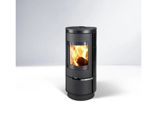 Печь камин Thorma ANDORRA Standard Ceramic черный глянцевый Печь камин Thorma ANDORRA Standard Ceramic черный глянцевый