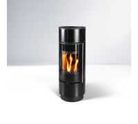 Печь камин Thorma ATIKA Ceramic EXTRA черный глянцевый Печь камин Thorma ATIKA Ceramic EXTRA черный глянцевый
