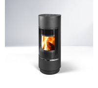 Печь камин Thorma ATIKA STEEL black Печь камин Thorma ATIKA STEEL black