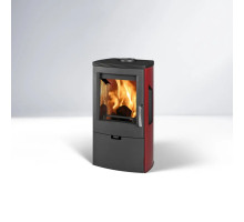 Печь камин Thorma WIKANTICA black/ bordeau