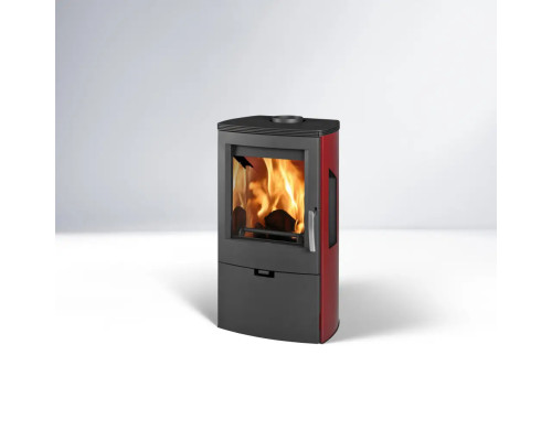 Печь камин Thorma WIKANTICA black/ bordeau